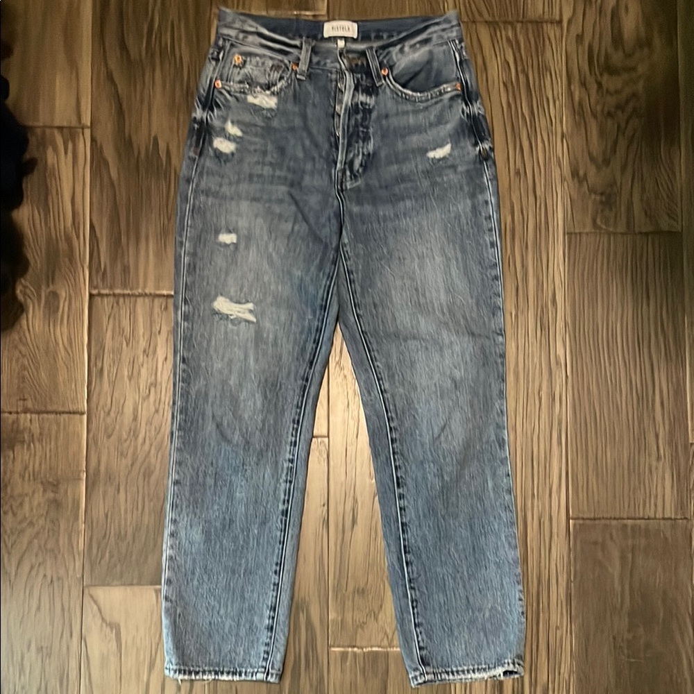 Pistola Distressed Blue Jeans